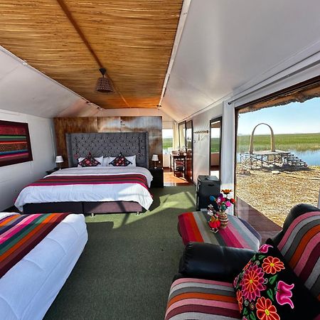 Uros Waliski Lodge Puno Esterno foto