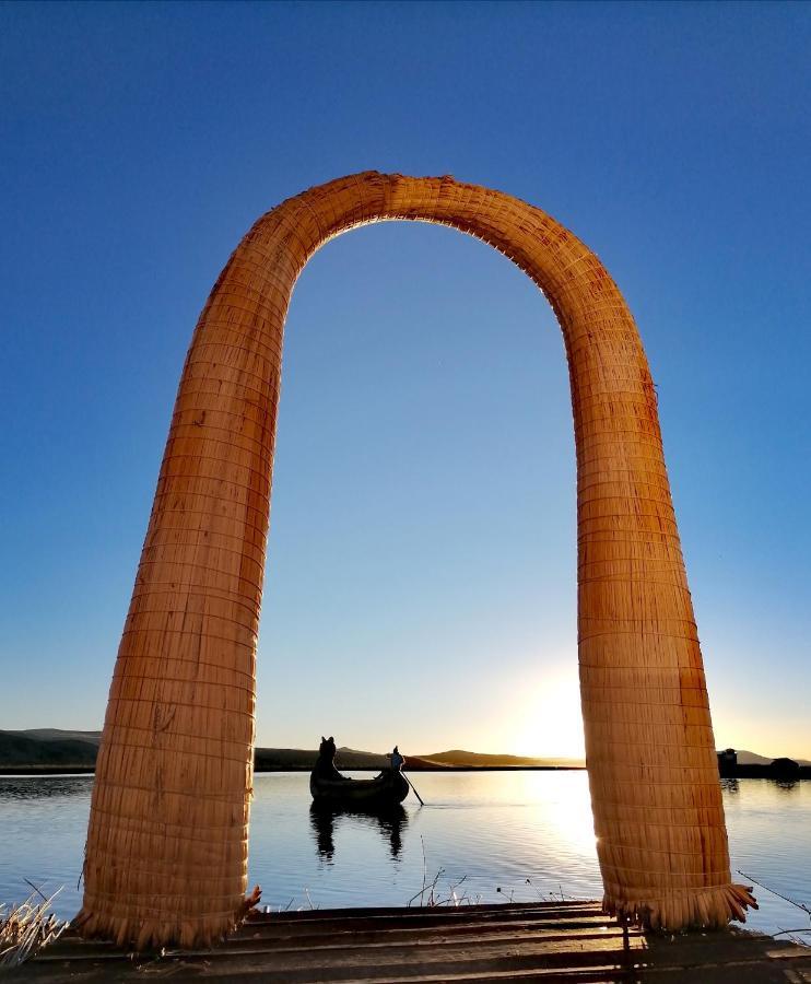 Uros Waliski Lodge Puno Esterno foto