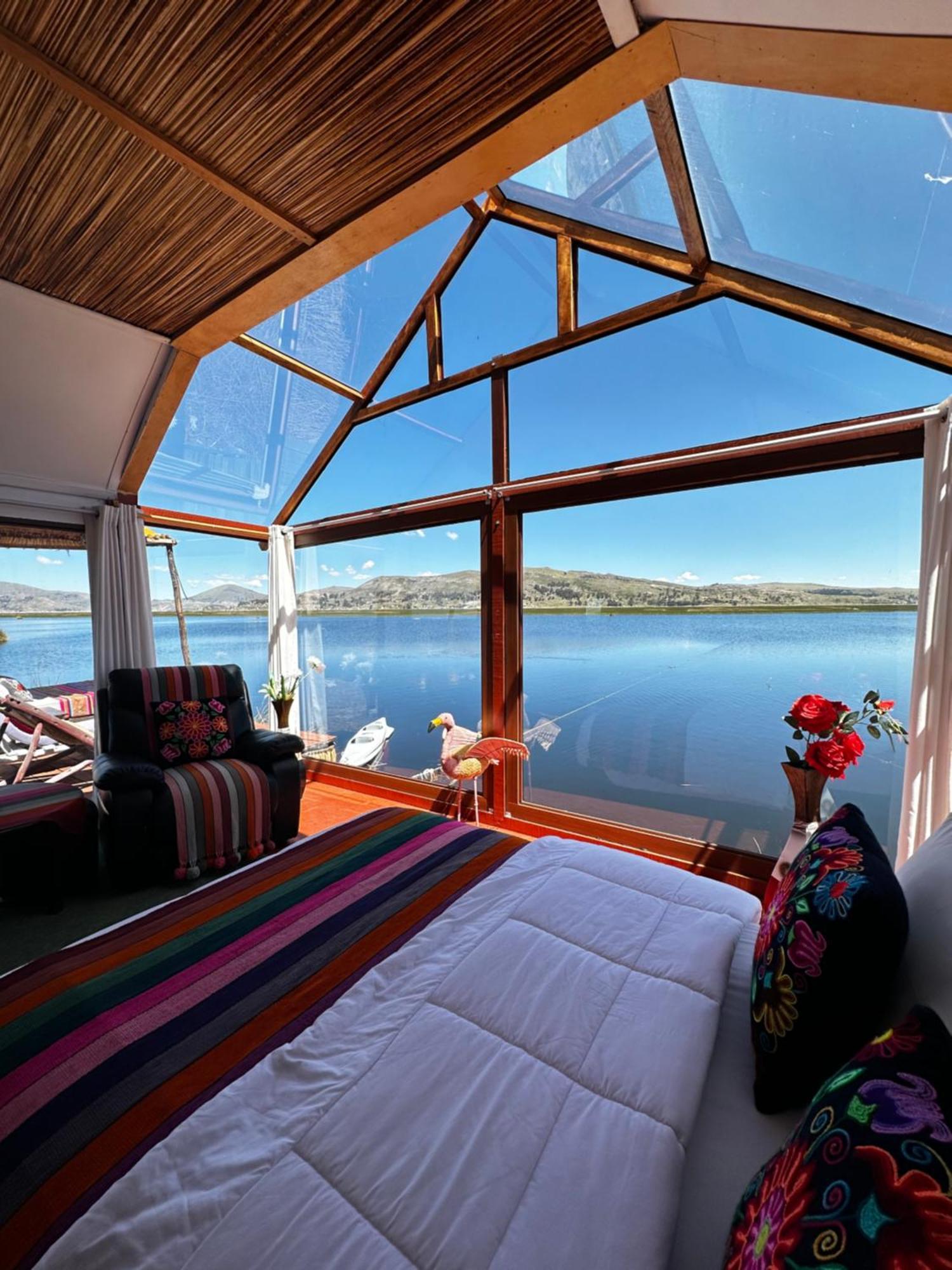 Uros Waliski Lodge Puno Esterno foto